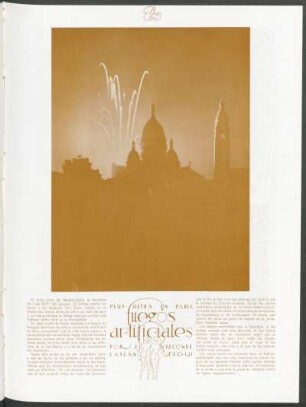 Plus Ultra en Paris - Fuegos artificiales