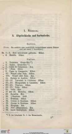 A. Altgriechische und barbarische