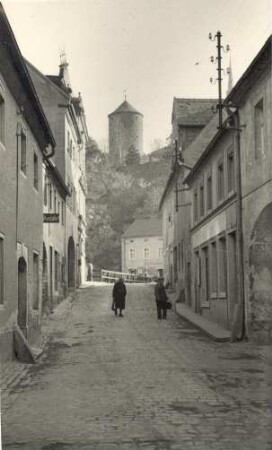 Seidauer Straße in Bautzen : Židowska dróha w Budyšinje