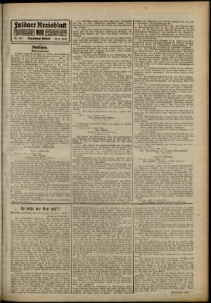 Zweite Ausgabe vom Samstag, den 15. Juni 1918.