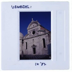 Venedig, S. Michele in Isola : Fassade
