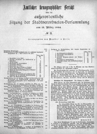No 11, 13. März 1894