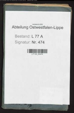 Abgaben der Neuwohner und Einlieger im Flecken Varenholz