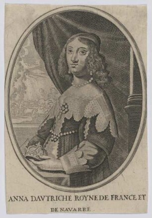 Bildnis der Anna Davtriche, Königin von Frankreich