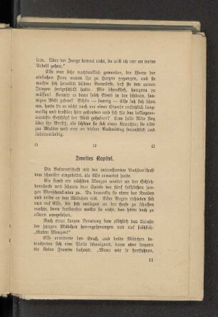 Zweites Kapitel.