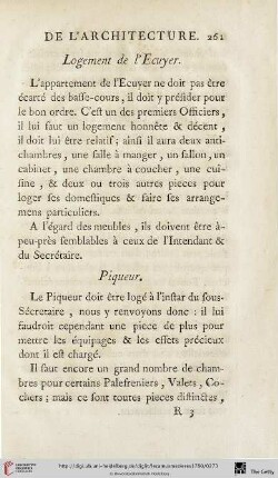 Logement de l’Ecuyer
