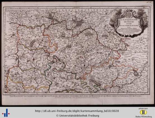 La generalité de Tours.