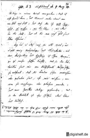 53: Brief von Wilhelm Heinse an Johann Wilhelm Ludwig Gleim