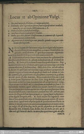 Locus 12. ab Opinione Vulgi