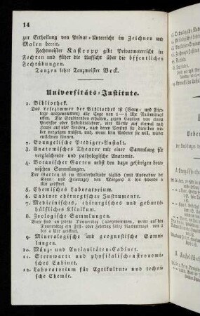 14-15, Universitäts-Institute