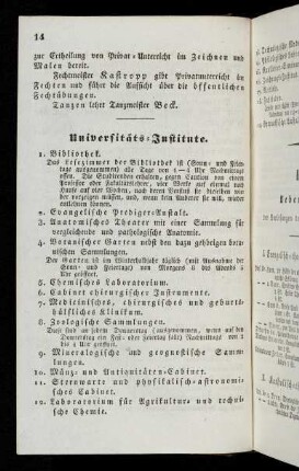 14-15, Universitäts-Institute