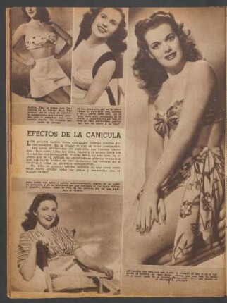 Efectos de la canícula