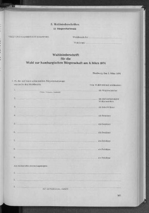 3.1 Bürgerschaftswahl