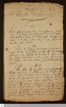 Testament von Johann Christoph Piper und Louisa Sophia Piper.