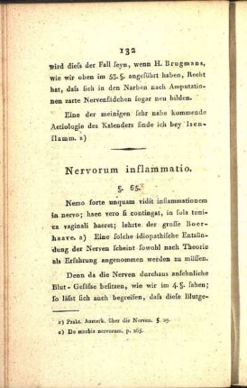 Nervorum inflammatio.