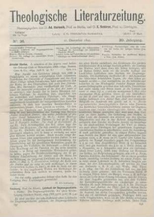 657-660 [Rezension] Seeberg, Reinhold, Lehrbuch der Dogmengeschichte. 1. Hälfte: Die Dogmengeschichte der alten Kirche