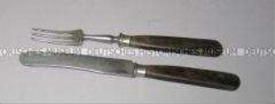 Besteck: Messer und Gabel