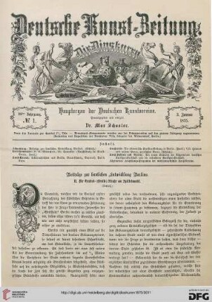 Nr. 1 (3. Januar 1875)