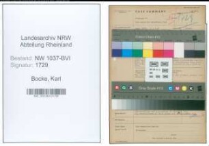 Entnazifizierung Karl Bocke , geb. 00.00.0000 (Strassenmeister)
