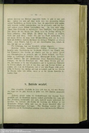 8. Unfriede verzehrt