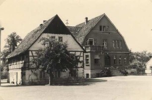Marktplatz in Lohsa : Nawjes we Łazu