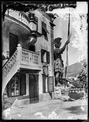 Italien, Südtirol, St. Ulrich in Gröden. Gasthof