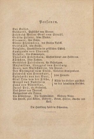 H. von Kleist's Werke : nebst einer Biographie des Dichters, 3. Das Käthchen von Heilbronn. Der zerbrochene Krug