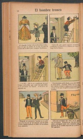 El hombre tronco - [Cómic]
