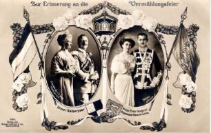 Vermählungsfeier Kaiserpaar/Prinz Ernst August zu Braunschweig