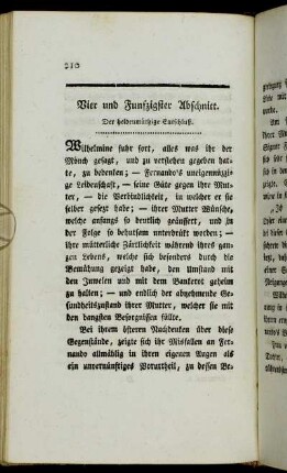 Vier und Funfzigster Abschnitt. Der heldenmüthige Entschluß