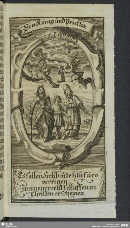 Es sollen sich beyde hinfüro vereinen In einem rechtschaffenen Christen erscheinen