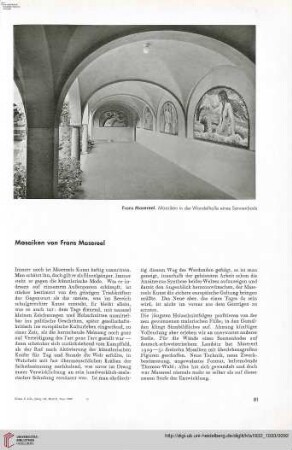 48: Mosaiken von Frans Masereel