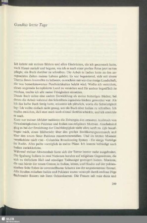 Gandhis letzte Tage
