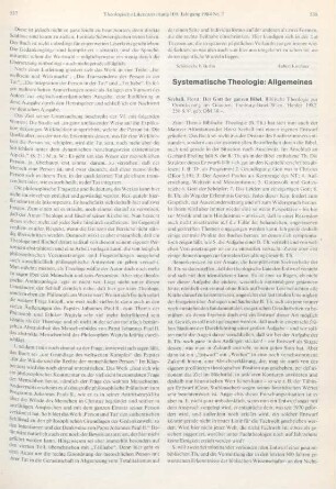 538-540 [Rezension] Seebass, Horst, Der Gott der ganzen Bibel