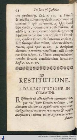 De Restitutione