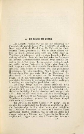 Praktisch-theologischer Kommentar zu den Pastoralbriefen des Apostels Paulus, 2