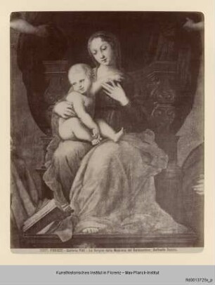 Madonna mit Heiligen: Madonna del Baldacchino