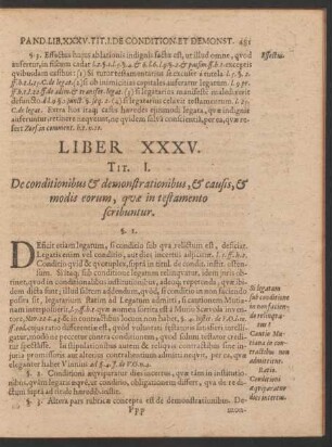 Liber XXXV. - XXXVI.