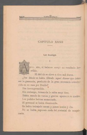 Capítulo XXXII - La huelga