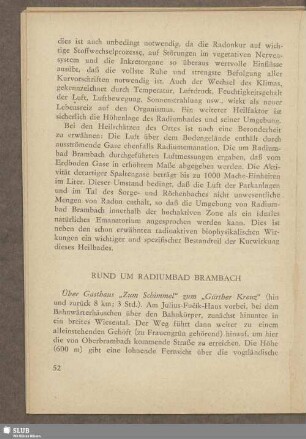 Rund um Radiumbad Brambach