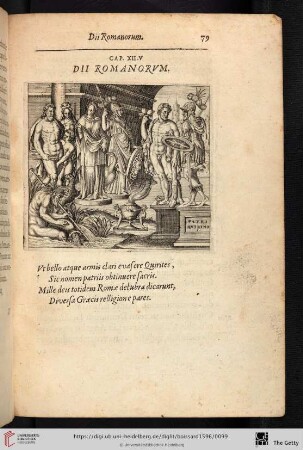 Cap. XII.V Dii Romanorvm