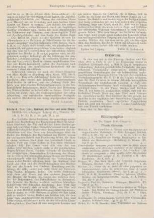 307-308 [Rezension] Röntsch, Johs., Rabbuni, der Herr und sein Jünger