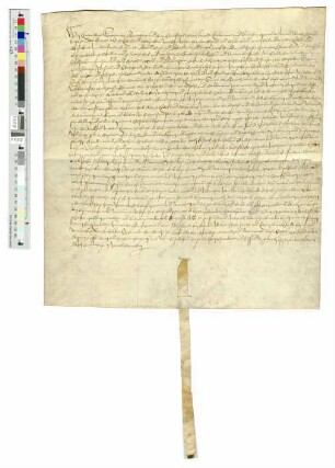 Schadlosbrief des Grafen Eberwin von Bentheim