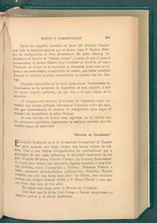 "Revista de Occidente"
