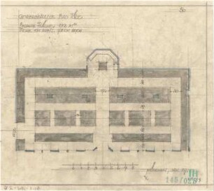 Fischer, Theodor; Bad Tölz (Bayern); Gewerbehalle - Grundriss
