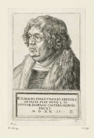 Bildnis Willibald Pirckheimer
