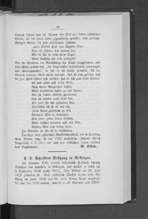 F. L. Schröders Besitzung in Rellingen.