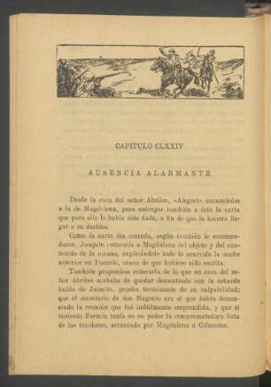 Capítulo CLXXIV - Ausencia alarmante