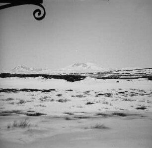 Schnee und Eis : Von Schnee und Eis bedeckte Landschaft.