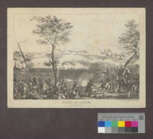 "Schlacht bei Waghäusel am 21ten Juni 1849."